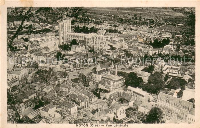 Noyon Oise Fliegeraufnahme