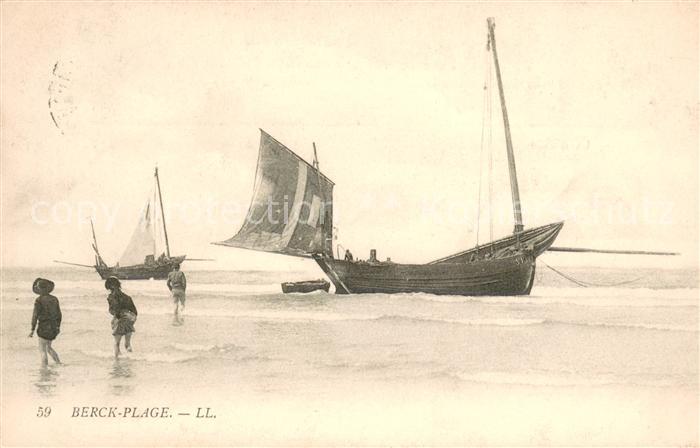 Berck-Plage Segelboote