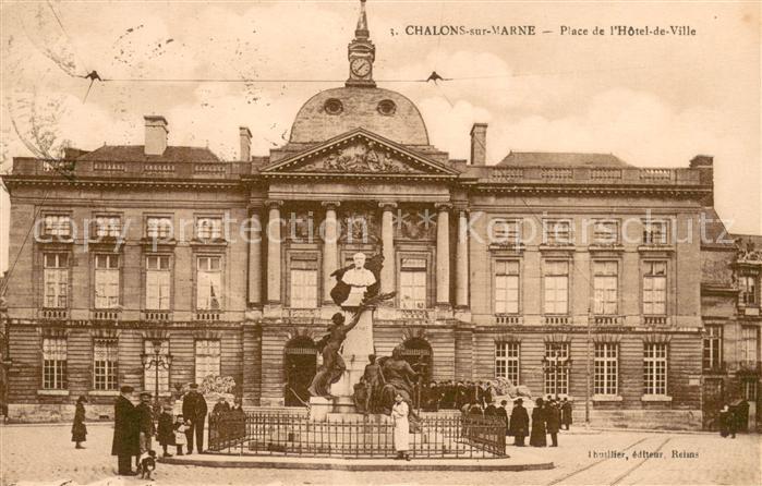 Chalons-sur-Marne Place de l Hôtel de Ville