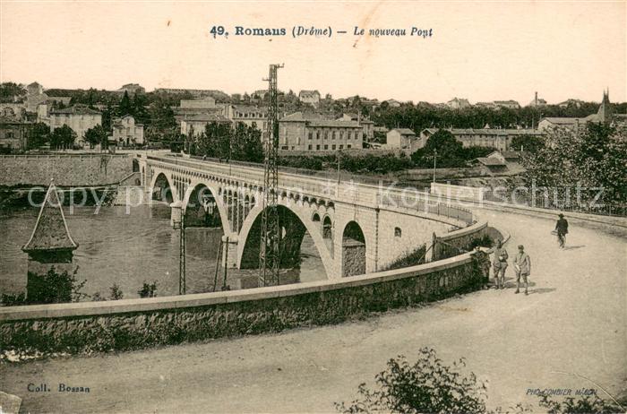 Romans-sur-Isere Nouveau pont sur l'Isère