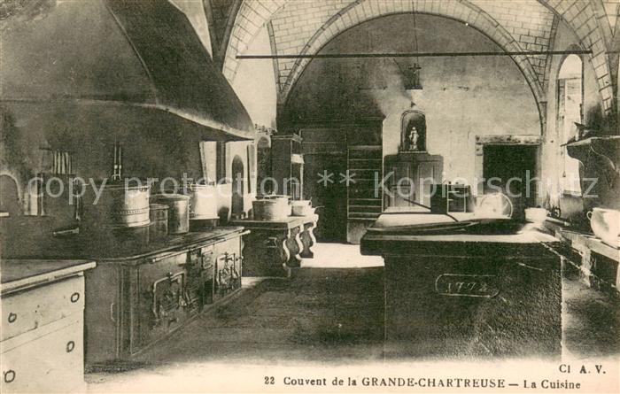 Saint-Pierre-de-Chartreuse Couvent de la Grande Chartreuse la cuis