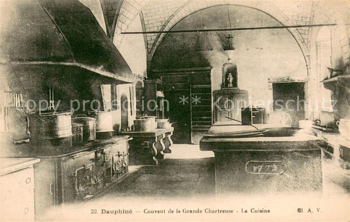 Saint-Pierre-de-Chartreuse Couvent de la Grande Chartreuse la cuis