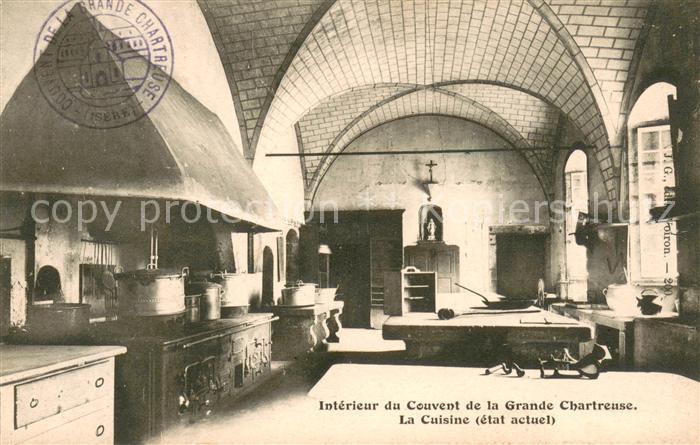 Saint-Pierre-de-Chartreuse Couvent de la Grande Chartreuse la cuis