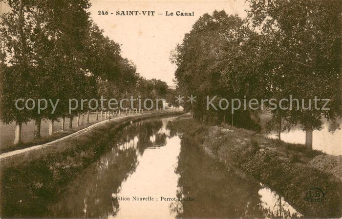 Saint-Vit Le canal