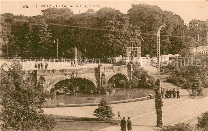 Metz  57 Moselle La Grotte d Esplanade
