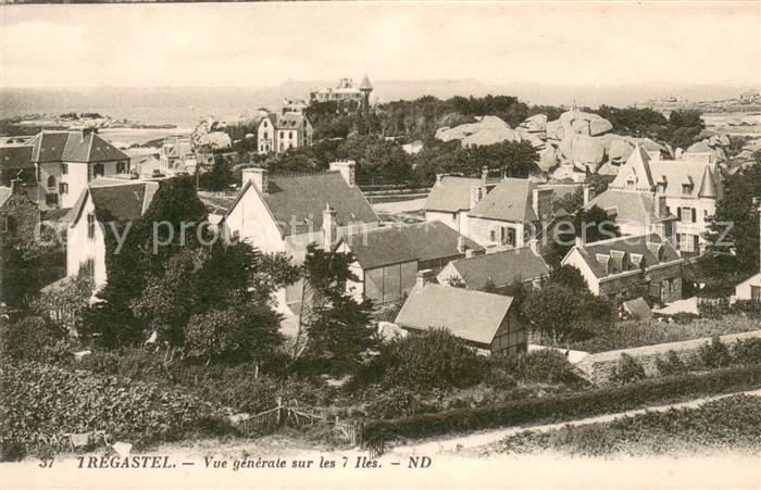 Tregastel Vue Generale sur les 7 iles