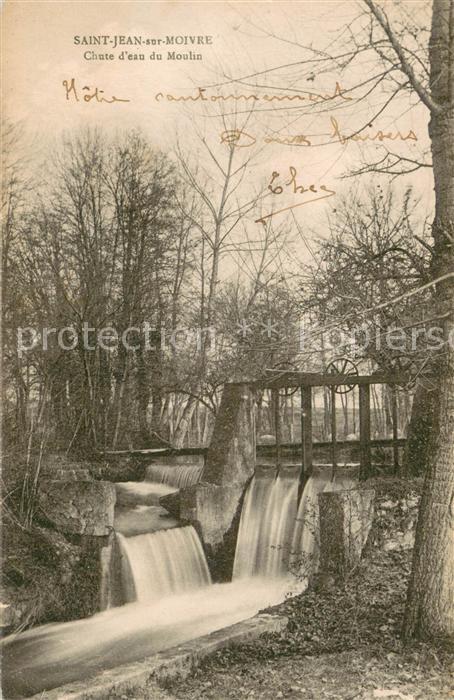 Saint-Jean-sur-Moivre Chute d_eau du Moulin