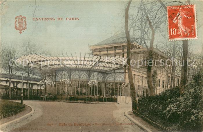 Bois de Boulogne Pavillon de la Cascade