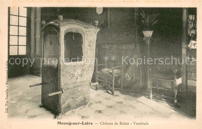 Meung-sur-Loire Chateau de Belair Vestibule