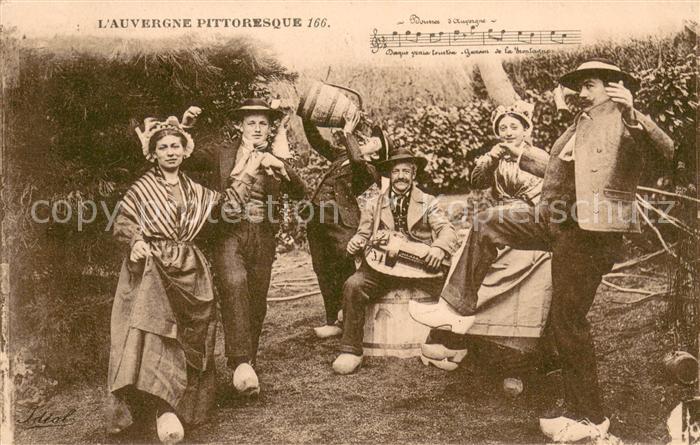 Clermont Ferrand L'Auvergne pittoresque Chansson Musique