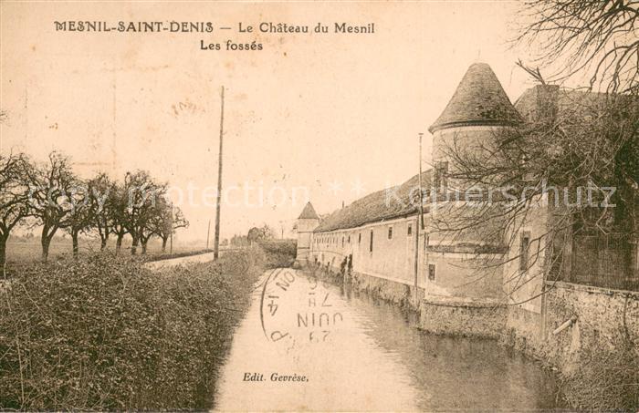 Le Mesnil-Saint-Denis Chateau de Mesnil les fossés