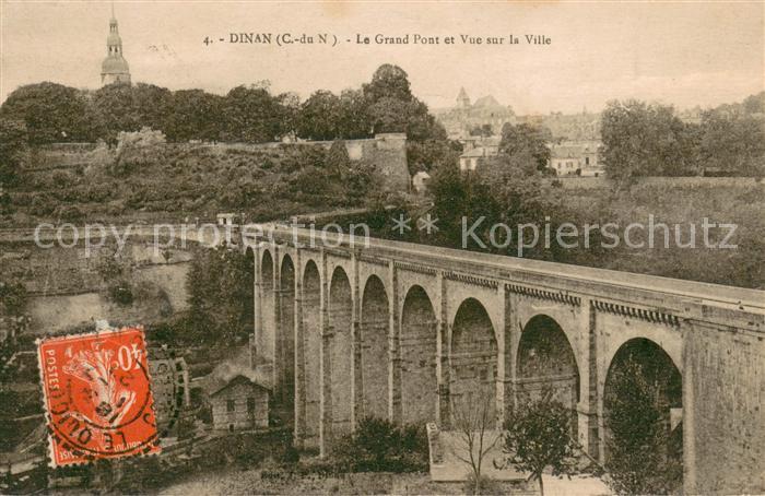 Dinan 22 Grand pont et vue sur la ville