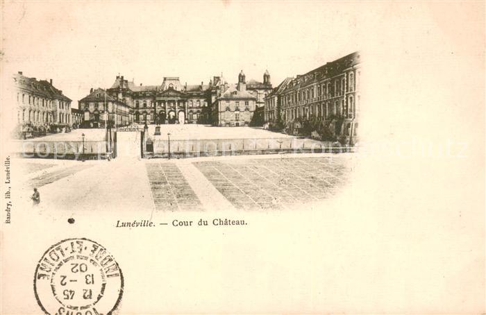 Luneville Cour du Chateau