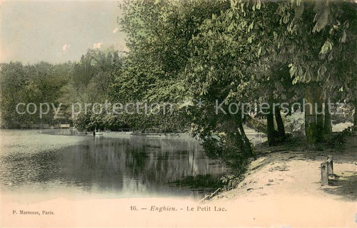 Enghien-les-Bains Bords du petit lac