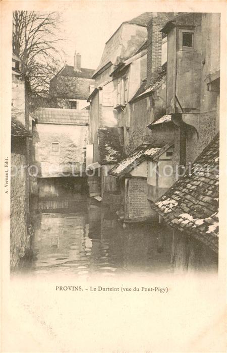 Provins Le Durteint vu du Pont Pigy