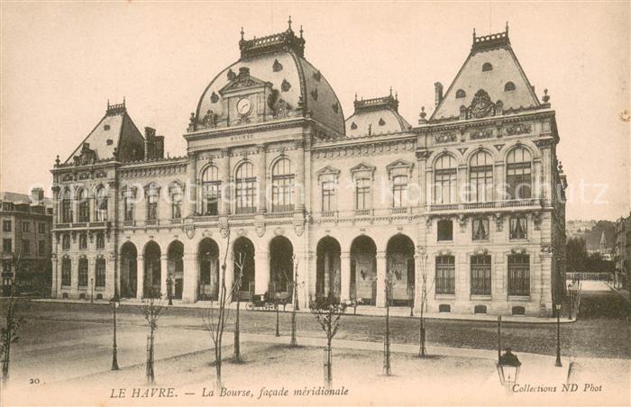 Le Havre La Bourse facade méridionale