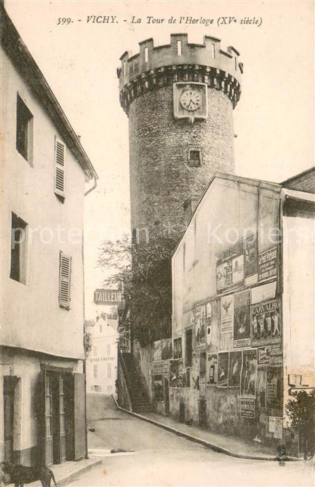 Vichy Allier Tour de l Horloge XVe siècle