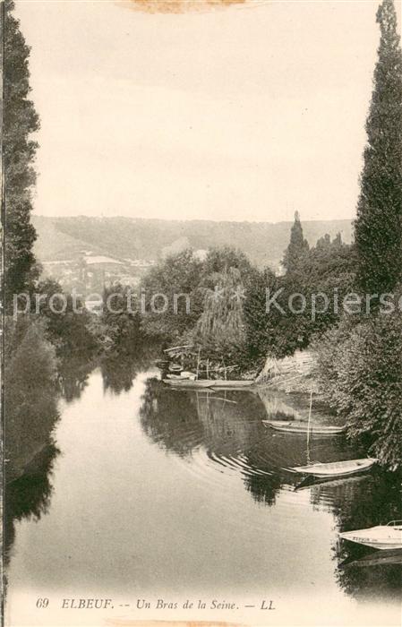 Elbeuf 76 Un bras de la Seine