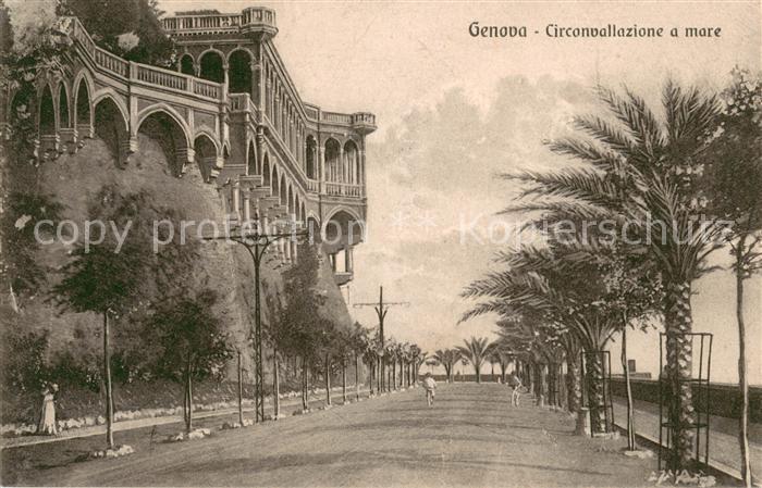 Genova Genua Liguria Circonvallazione a mare