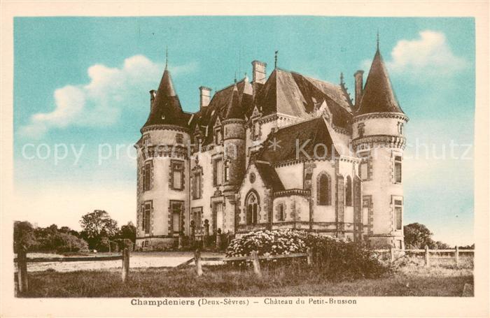 Champdeniers-Saint-Denis Chateau du Petit Brusson
