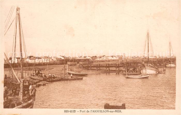 L Aiguillon-sur-Mer Le port