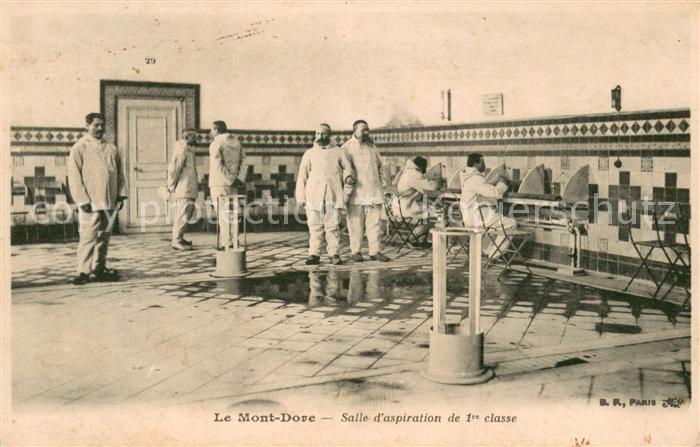 Le Mont-Dore Puy de Dome Salle d aspiration de 1re classe