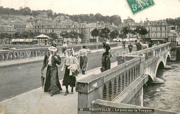 Trouville-sur-Mer Pont sur la Touques