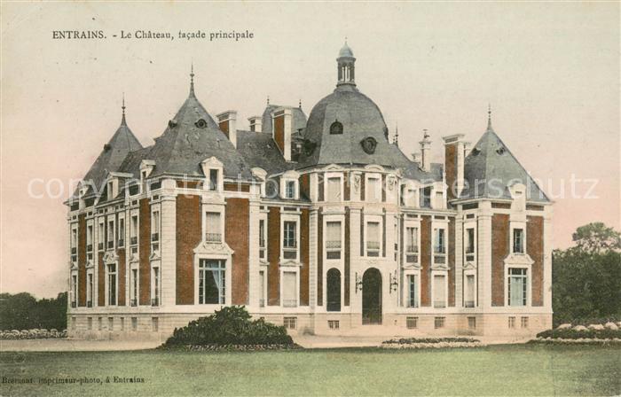 Entrains-sur-Nohain Chateau facade principale