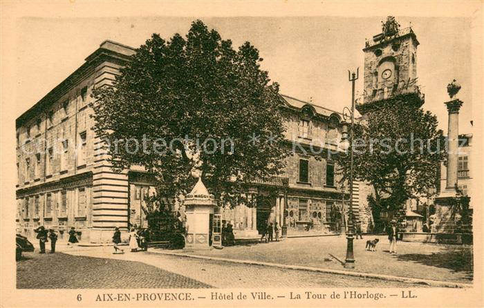Aix-en-Provence Hôtel de Ville Tour de l Horloge