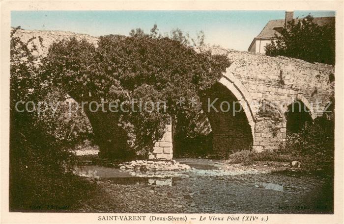 Saint-Varent Vieux pont XIVe siècle