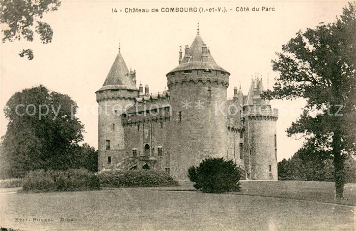 Combourg Chateau Côté du parc