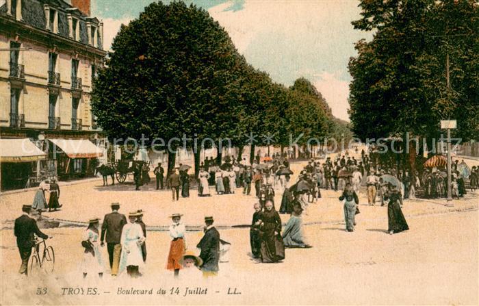 Troyes Aube Boulevard du 14 Juillet