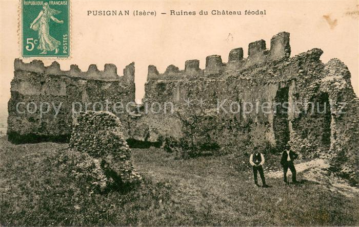 Pusignan Ruines du Chateau féodal