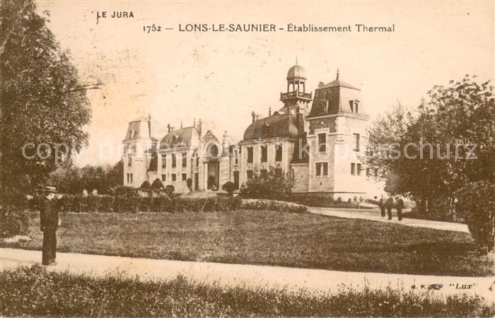 Lons-le-Saunier Jura Etablissement Thermal