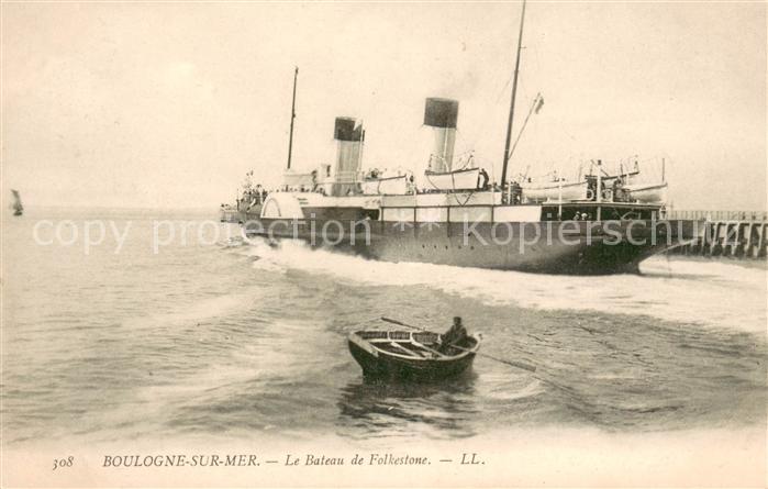 Boulogne-sur-Mer Bateau de Folkestone