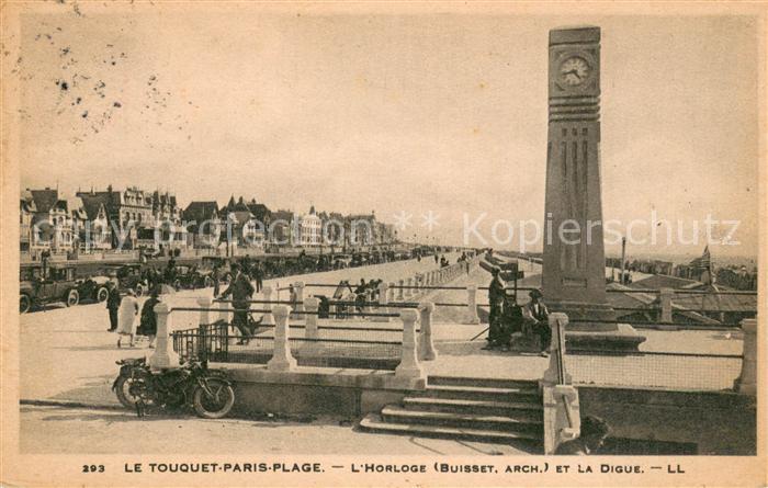 Le Touquet-Paris-Plage Horloge et la digue