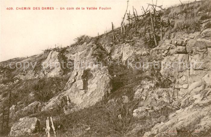 Laon Aisne Chemin des Dames Coin de la Vallee Foul