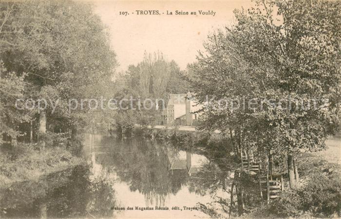 Troyes Aube La Seine au Vouldy