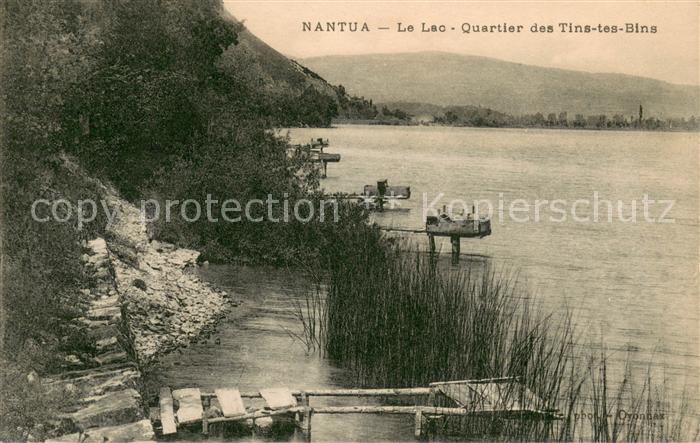 Nantua Lac Quartier des Tins-tes-Bins