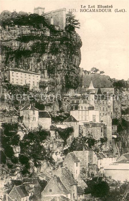 Rocamadour Vue partielle