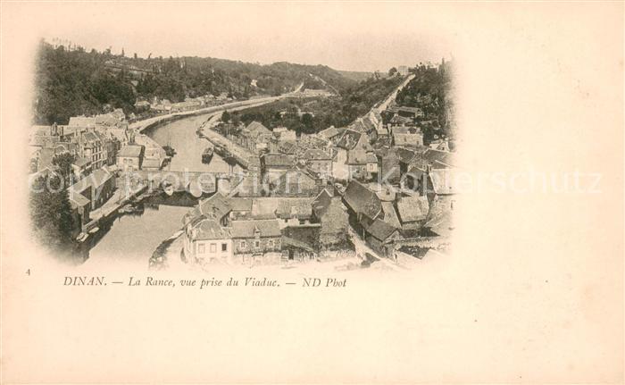 Dinan 22 La Rance vue prise du Viaduc