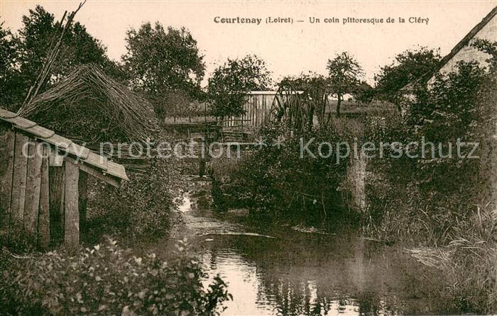 Courtenay Loiret Un coin pittoresque de la Cléry