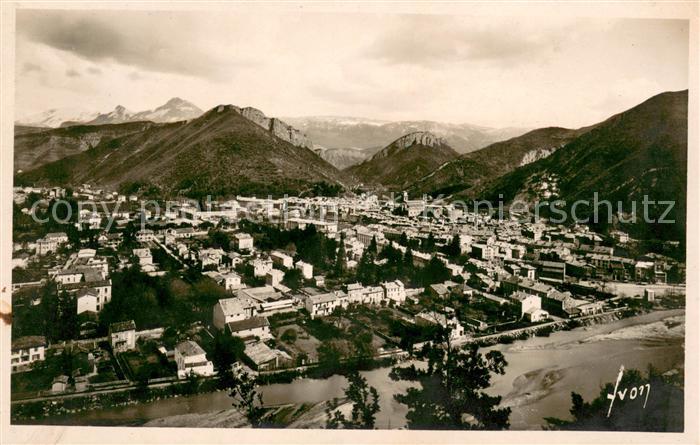 Digne-les-Bains Vue Generales Alpes