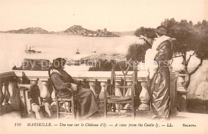 Marseille Bouches-du-Rhone Une vue sur le Chateau d_If