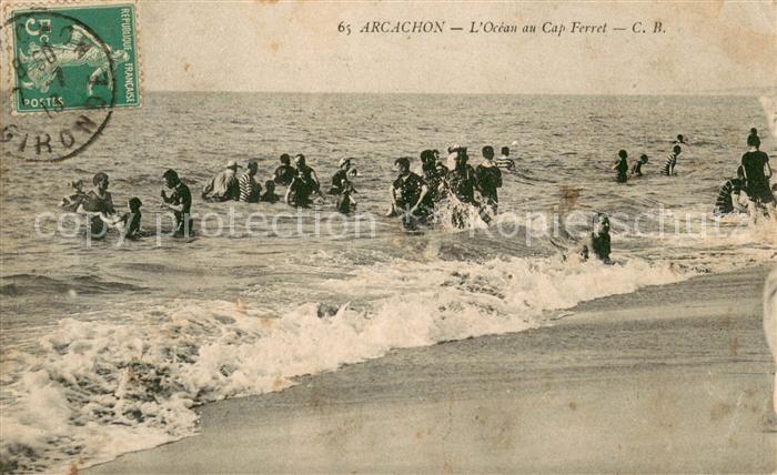 Arcachon Gironde Océan au Cap Ferrat Plage