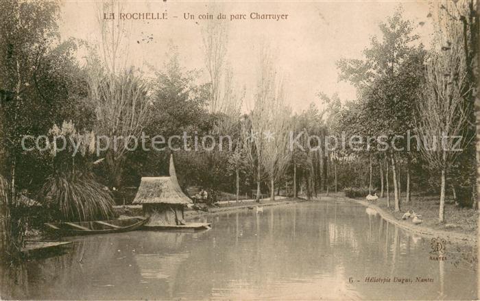 La Rochelle Charente-Maritime Un coin du parc Charruyer