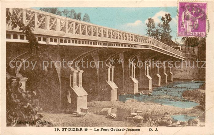 Saint-Dizier Haute-Marne Pont Godard Jeanson