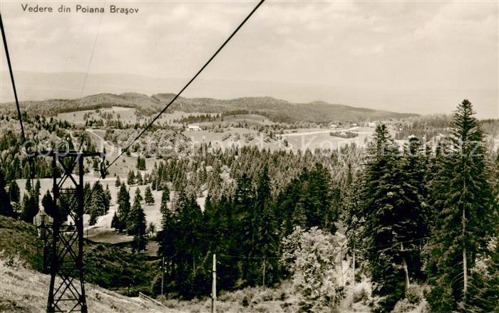 Poiana Brasov Landschaftspanorama