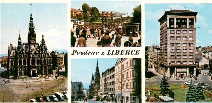 Liberec Sehenswuerdigkeiten Stadtansichten