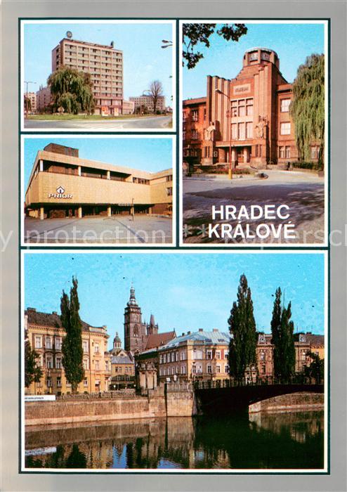 Hradec Kralove Kralovehradecko Motive Innenstadt